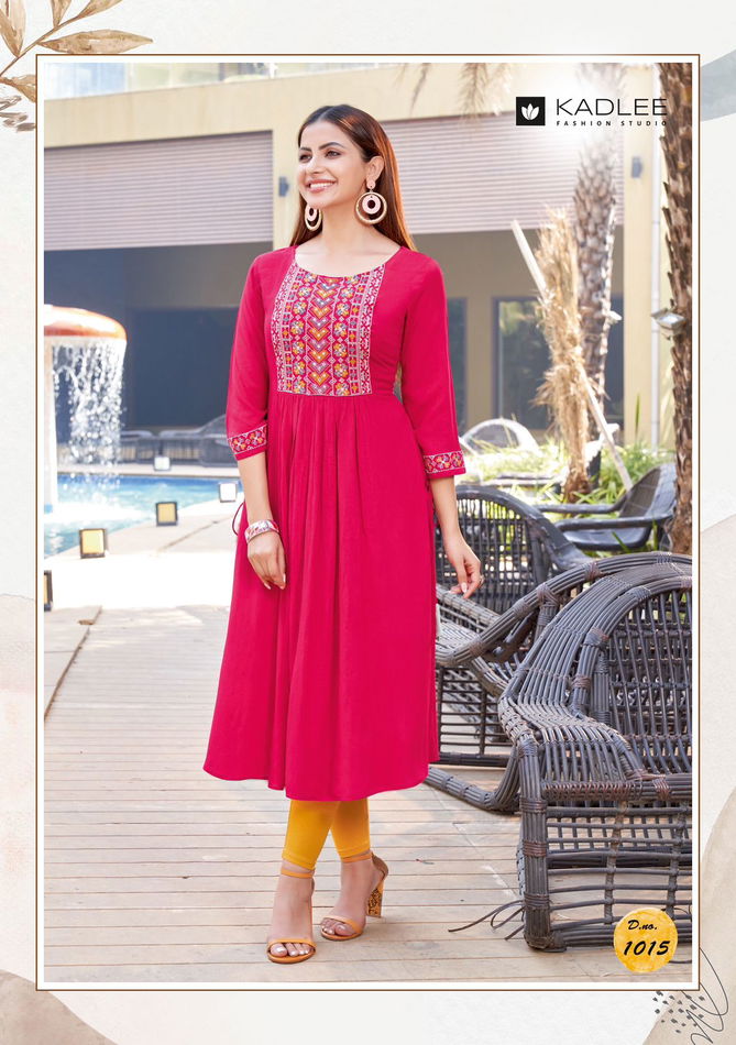 Cinderella vol 3 By Kadlee Designer Kurtis Catalog